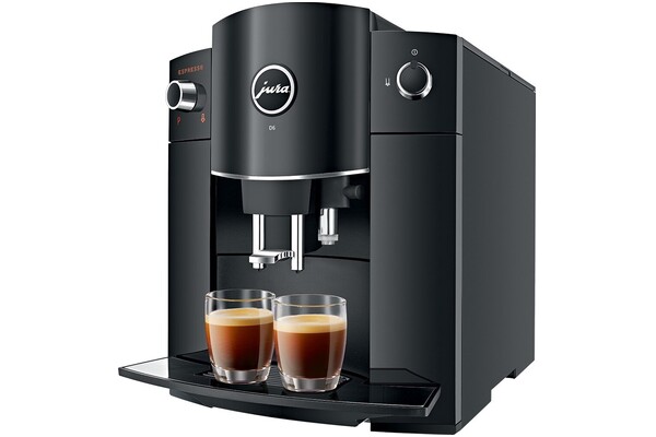 Ekspres JURA Piano Black D6 automatyczny czarny