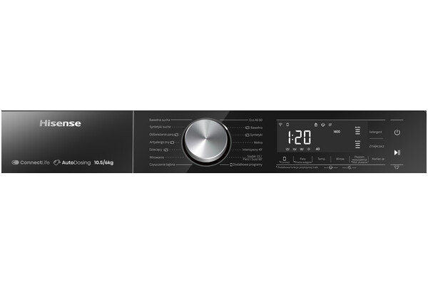 Pralko-suszarka Hisense WD5S1045BW 10.5kg 1400obr./min
