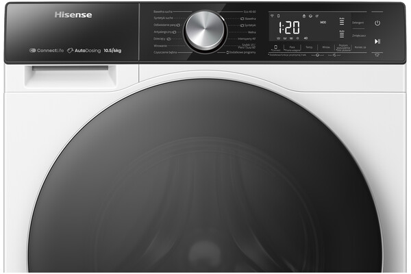 Pralko-suszarka Hisense WD5S1045BW 10.5kg 1400obr./min