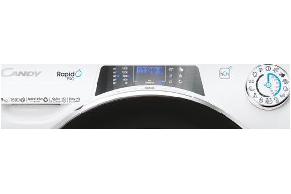 Pralka Candy RP596BWMBC1S RapidO 9.0kg 1500obr./min