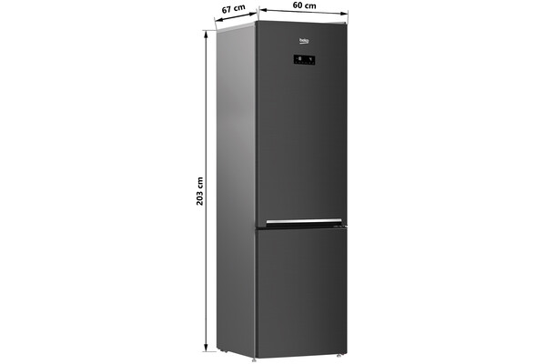 Lodówka Beko HarvestFresh RCNA406E40ZXBRN