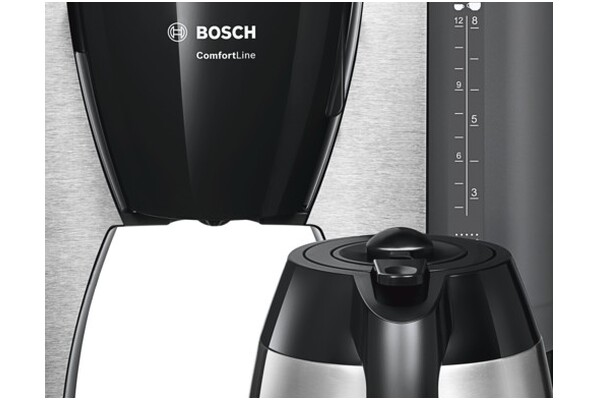 Ekspres Bosch TKA6A683 automatyczny czarno-srebrny