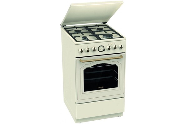 Kuchnia Gorenje GKS5B70CLI płyta gazowa, piekarnik elektryczny