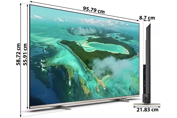 Telewizor Philips 43PUS7657/12 43" 4K Ultra HD