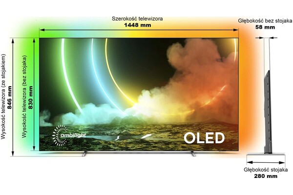 Telewizor Philips 65OLED706/12 65" 4K Ultra HD