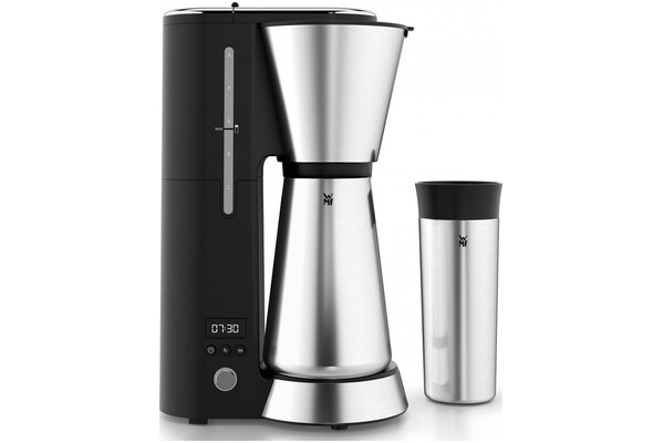 Ekspres WMF KITCHENMINIS61 Przelewowy czarno-srebrny