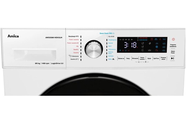 Pralko-suszarka AMICA AWD2S8614EKISJH 8.0kg 1400obr./min