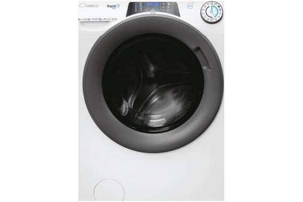 Pralka Candy RP486BWMR1S RapidO 8.0kg 1400obr./min