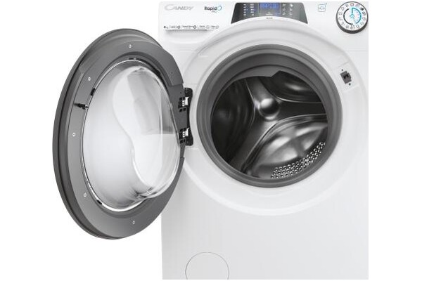 Pralka Candy RP486BWMR1S RapidO 8.0kg 1400obr./min