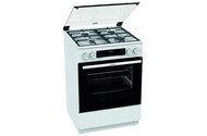 Kuchnia Gorenje GKS6C71WF płyta gazowa, piekarnik elektryczny
