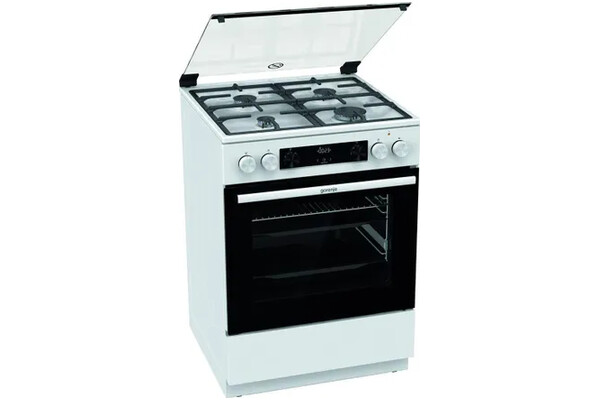 Kuchnia Gorenje GKS6C71WF płyta gazowa, piekarnik elektryczny