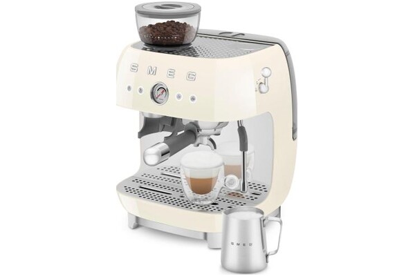 Ekspres Smeg EGF03CREU kolbowy kremowy