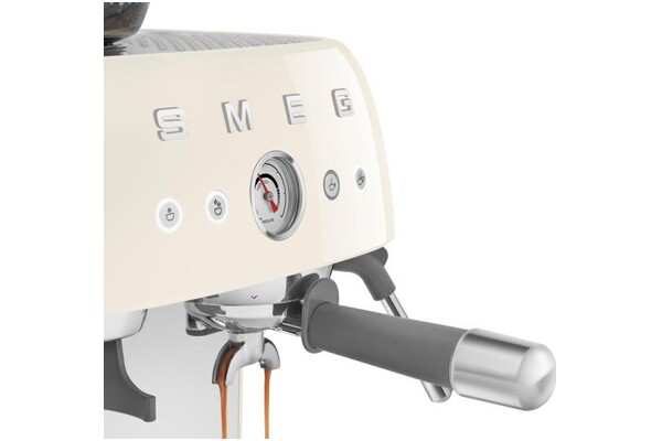 Ekspres Smeg EGF03CREU kolbowy kremowy