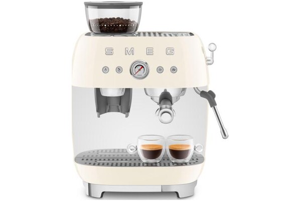 Ekspres Smeg EGF03CREU kolbowy kremowy