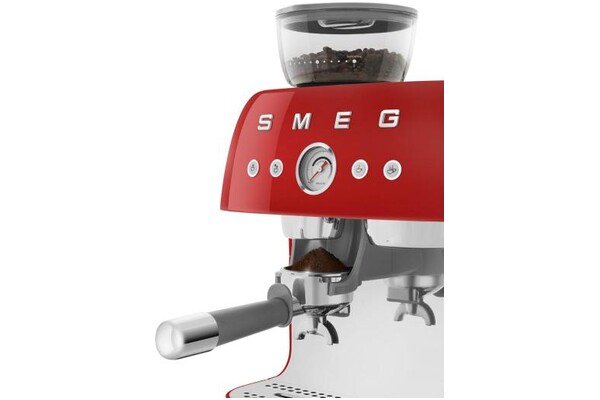 Ekspres Smeg EGF03RDEU kolbowy czerwony