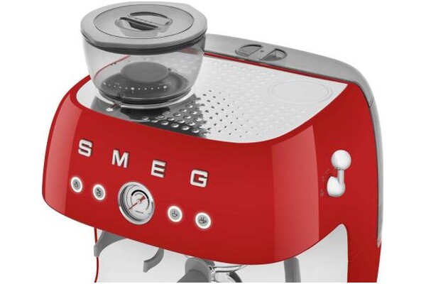 Ekspres Smeg EGF03RDEU kolbowy czerwony