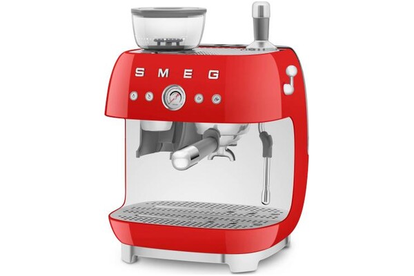 Ekspres Smeg EGF03RDEU kolbowy czerwony