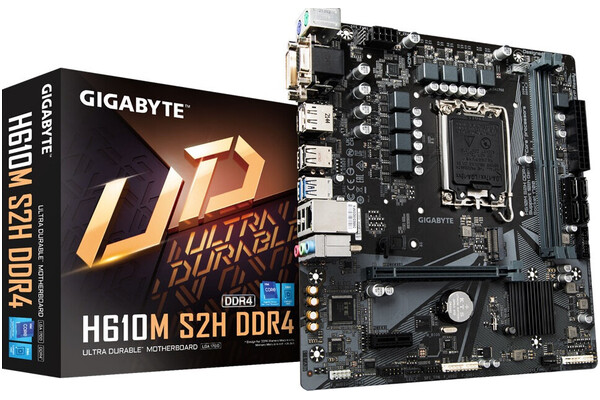 Płyta główna GIGABYTE H610MS2H V2 Socket 1700 Intel H610 DDR4 microATX