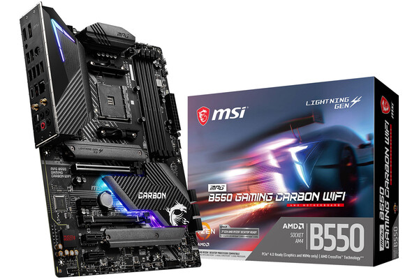 Płyta główna MSI B550 Gaming Plus Socket AM4 AMD B550 DDR4 ATX
