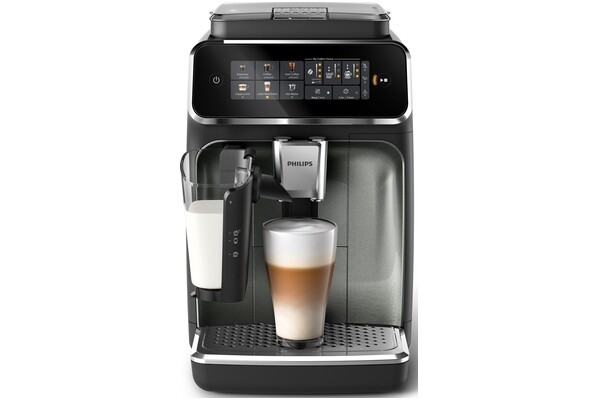 Ekspres Philips LatteGo EP3349/70 automatyczny czarno-srebrny
