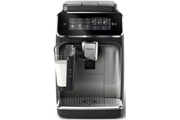 Ekspres Philips LatteGo EP3349/70 automatyczny czarno-srebrny