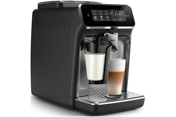 Ekspres Philips LatteGo EP3349/70 automatyczny czarno-srebrny