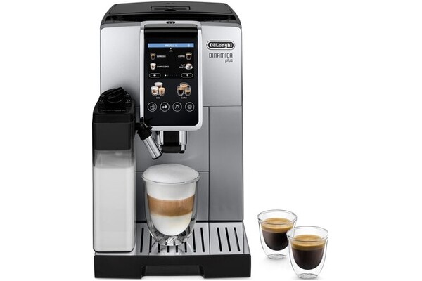 Ekspres De’Longhi Dinamica Plus ECAM38085SB automatyczny srebrno-czarny