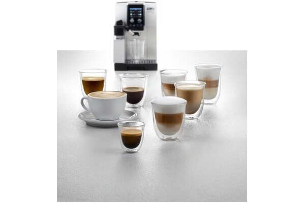 Ekspres De’Longhi Dinamica Plus ECAM38085SB automatyczny srebrno-czarny