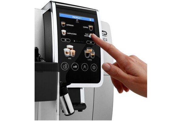 Ekspres De’Longhi Dinamica Plus ECAM38085SB automatyczny srebrno-czarny