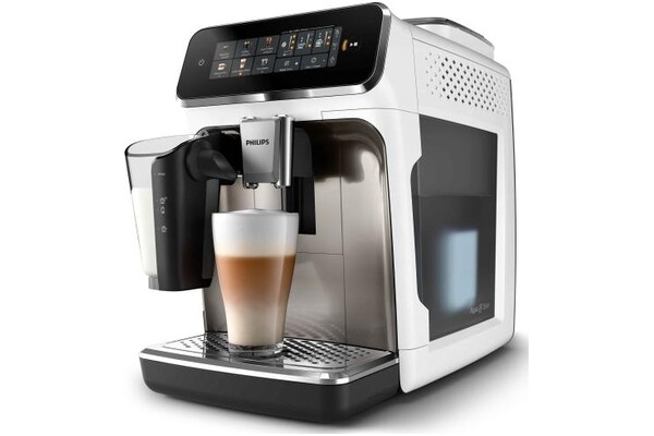 Ekspres Philips LatteGo EP3343/90 automatyczny biało-srebrny