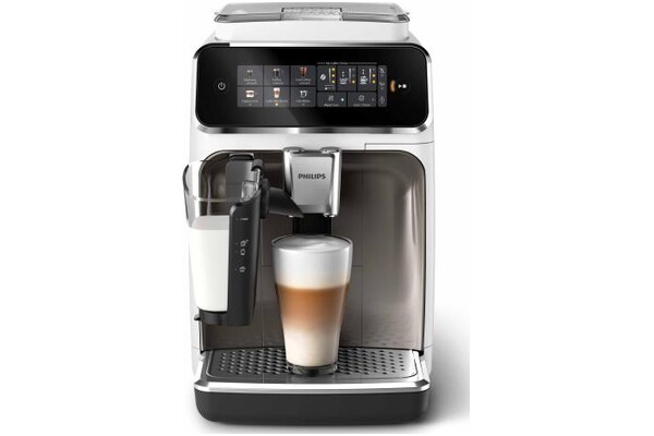 Ekspres Philips LatteGo EP3343/90 automatyczny biało-srebrny