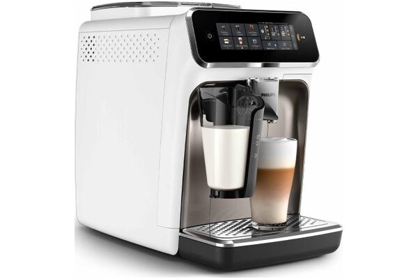 Ekspres Philips LatteGo EP3343/90 automatyczny biało-srebrny