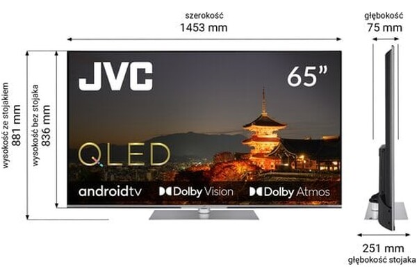 Telewizor JVC LT65VAQ830P 65" 4K Ultra HD