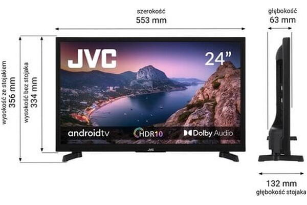 Telewizor JVC LT24VAH3300 24" HD Ready