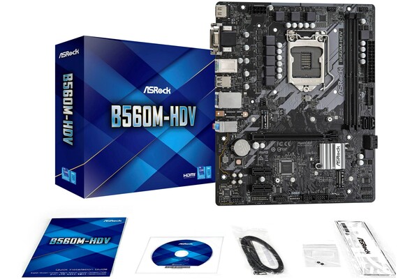 Płyta główna ASrock B560M -HDV Socket 1200 Intel B560 DDR4 microATX