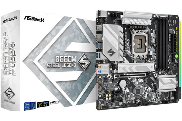 Płyta główna ASrock B660M Pro RS Socket 1700 Intel B660 DDR4 microATX