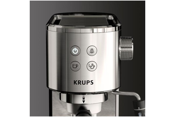 Ekspres KRUPS Virtuoso XP444C10 kolbowy srebrny