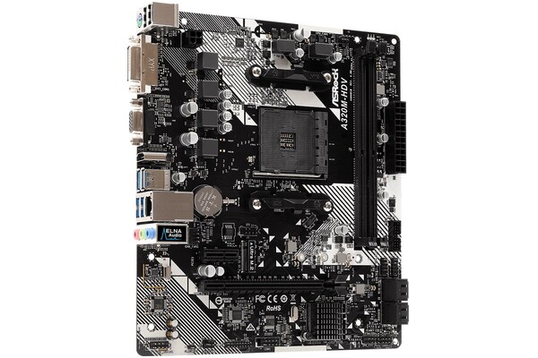 Płyta główna ASrock A320M -HDV R4.0 Socket AM4 AMD A320 DDR4 microATX