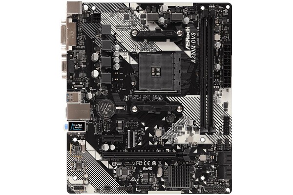 Płyta główna ASrock A320M -DVS R4.0 Socket AM4 AMD A320 DDR4 microATX