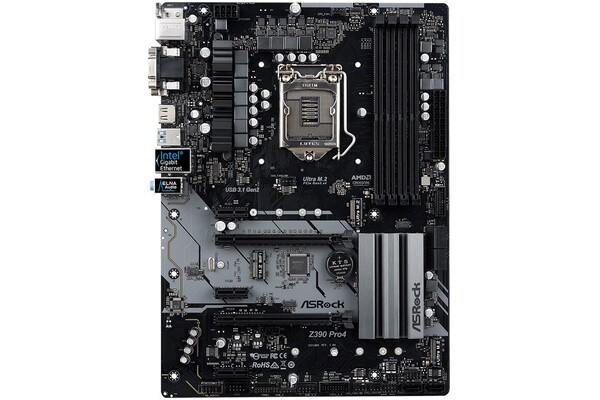 Płyta główna ASrock Z390 Pro4 Socket 1151 Intel Z390 DDR4 ATX