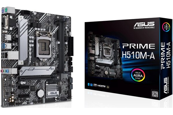 Płyta główna ASUS H510M-A Prime WiFi Socket 1200 Intel H510 DDR4 microATX