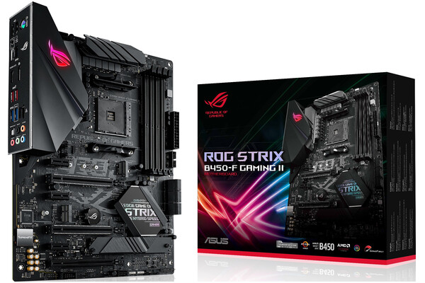 Płyta główna ASUS B450-F Rog Strix Gaming II Socket AM4 AMD B450 DDR4 ATX