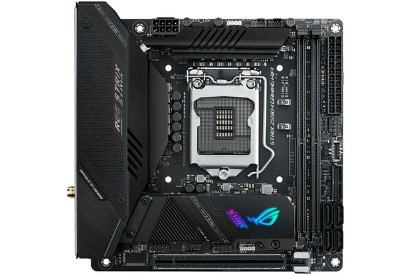 Płyta główna ASUS Z590-I Rog Strix Gaming WiFi Socket 1200 Intel Z590 DDR4 microATX