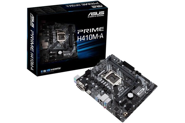 Płyta główna ASUS H410M-A Prime Socket 1200 Intel H410 DDR4 microATX