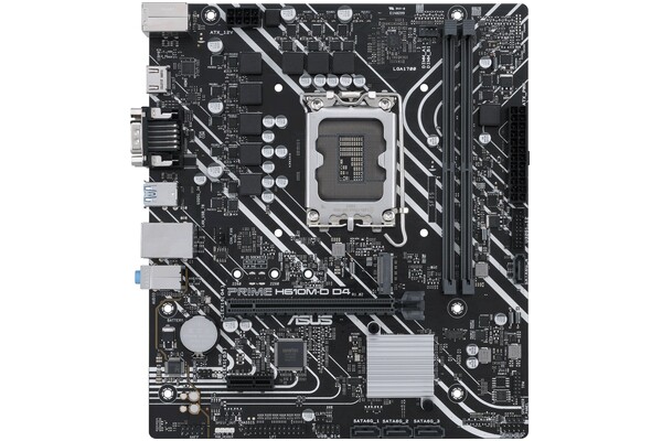 Płyta główna ASUS H610M-D Prime D4 Socket 1700 Intel H610 DDR4 microATX