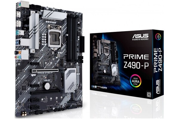 Płyta główna ASUS Z490-P Prime Socket 1200 Intel Z490 DDR4 ATX