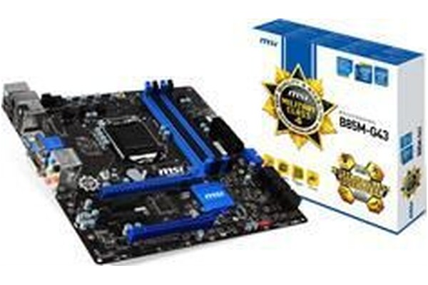 Płyta główna MSI B85M-G43 socket 1150 Intel B85 DDR3 microATX