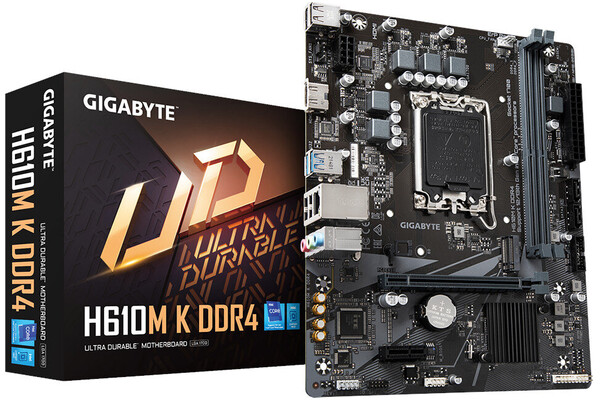 Płyta główna GIGABYTE H610MK Socket 1700 Intel H610 DDR4 microATX