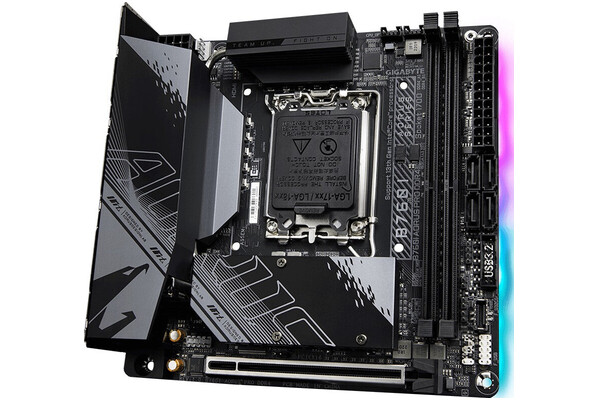 Płyta główna GIGABYTE B760I Aorus Pro Socket 1700 Intel B760 DDR4 Mini-ITX