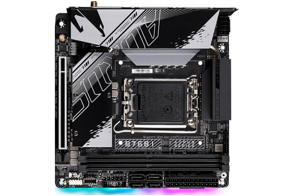 Płyta główna GIGABYTE B760I Aorus Pro Socket 1700 Intel B760 DDR4 Mini-ITX